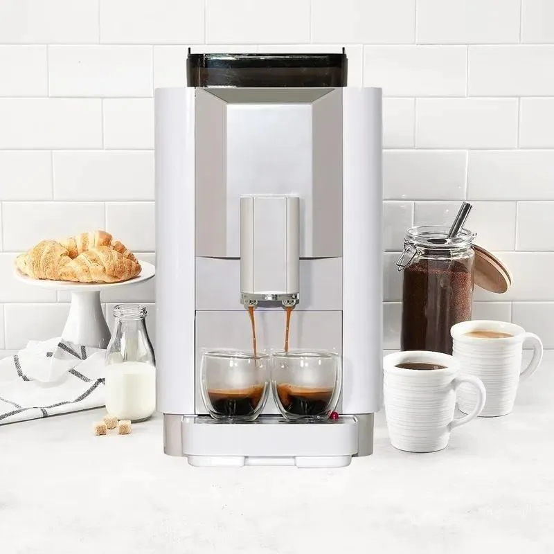 STLF 19Bar small simple operation 500g bean bin automatic small espresso machine, suitable for home office use