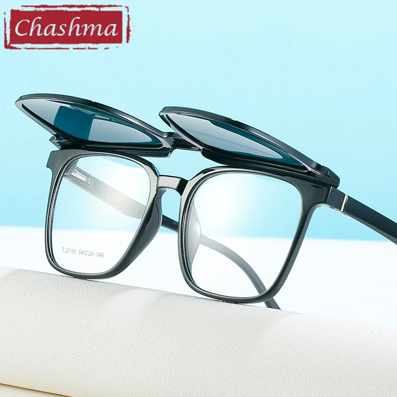 Chashma Prescription Glasses Men Driving Sunglasses Magnet Clip Gafas Polarized Cover Eyewear Women Fashion Optical Spectacles