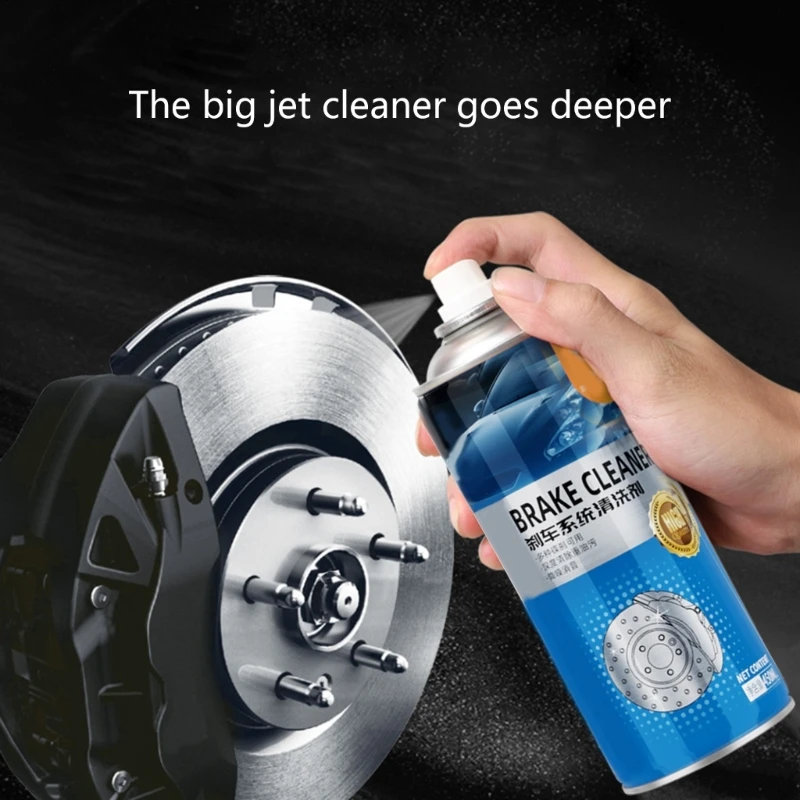 Brake Cleaner 450ML Brake Clutch Cleaning Non Corrosive Protection Aerosol Lubricates Brake for Car SUV