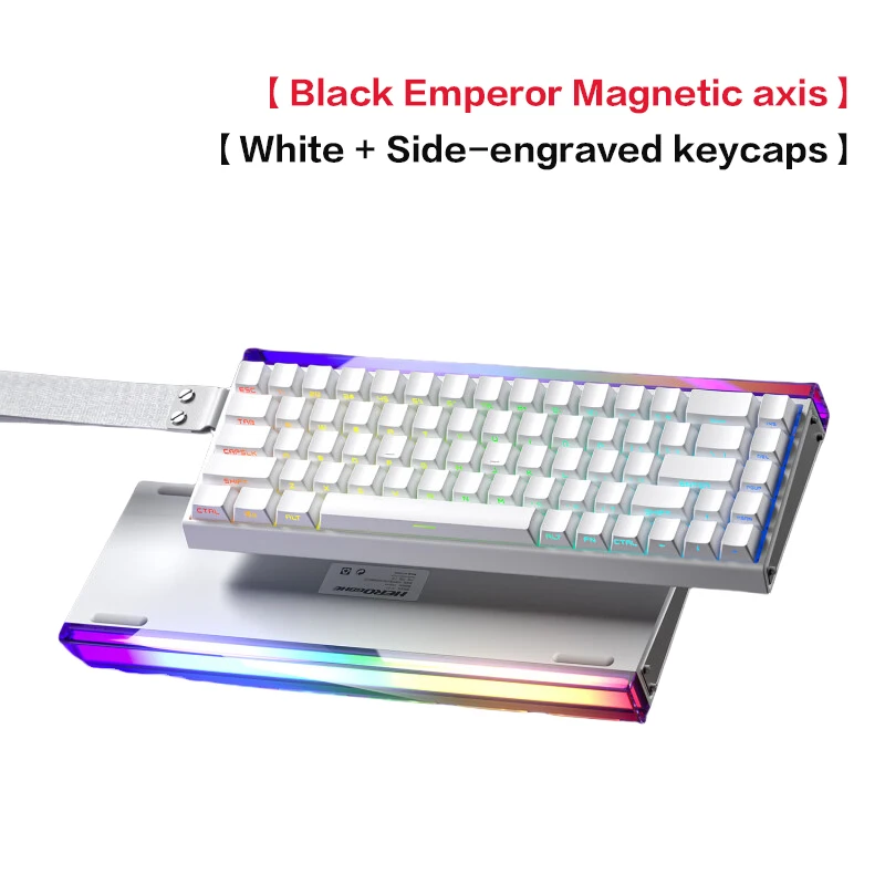 AULA HERO 68 HE Gaming Mechanical Keyboard Magnetic Axis RT Wired RGB Lighting 8K Polling Rate Side Engraving image 3