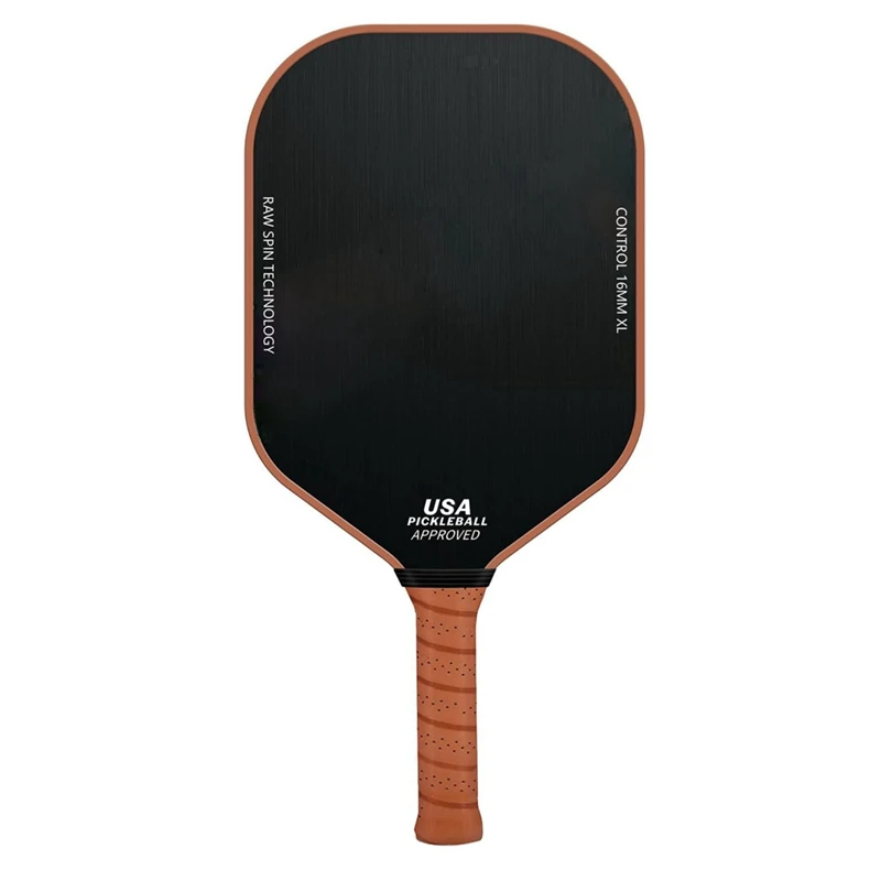 T700 Carbon Fiber Pickleball Paddle Surface 16MM PP Honeycomb Core Enhanced Power&Control Anti-Slip Hand Grip Paddle-A92D
