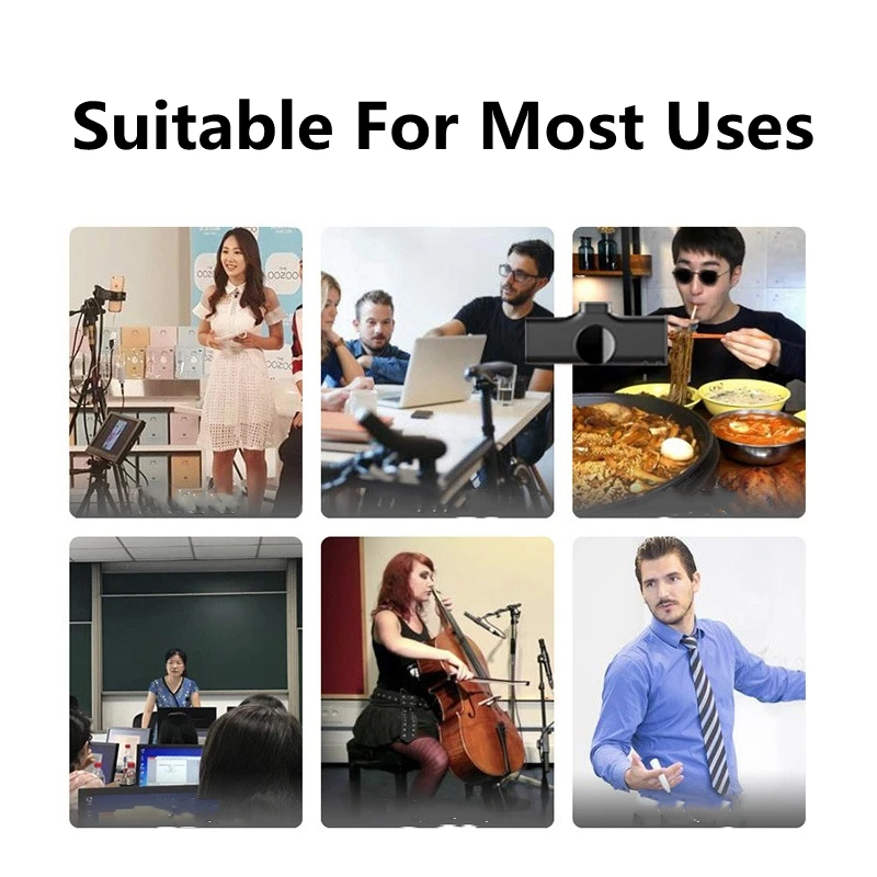 جديد اتصال لاسلكي ميكروفون صغير فيديو الصوت المحمولة تسجيل هاتف محمول لايف Gameing ميكروفون ل IOS أندرويد