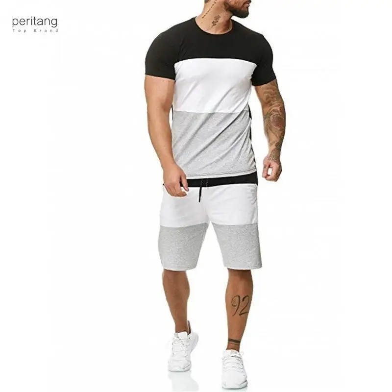 2024 New Summer Men's T-Shirt Suits Men's Comfortable Sportswear T-Shirt Shorts Suits Sportswear Suits Men's Oversized Clothes