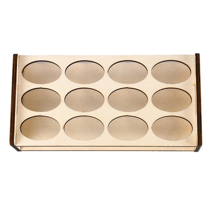 En stock, módulo de madera, estante de pintura, soporte para botellas para manualidades, pintura, pulverización, herramientas de Hobby, soporte para botellas, estante de almacenamiento