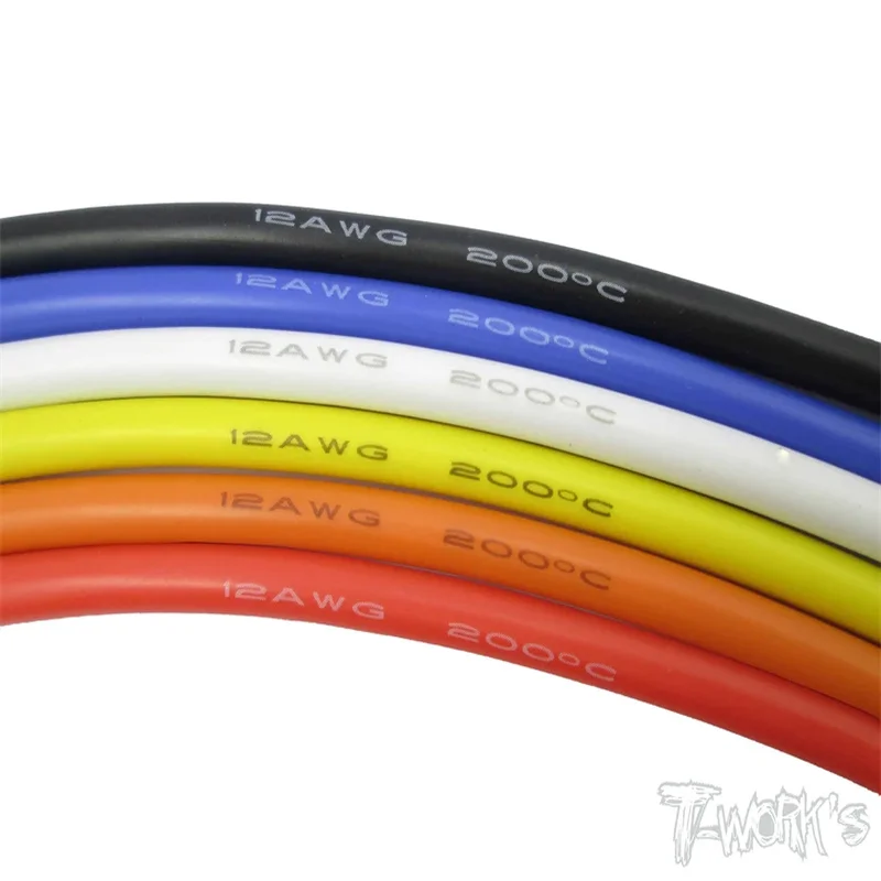 Original T works EA-026 12 Gauge Silicone Wires 2M professional Rc part