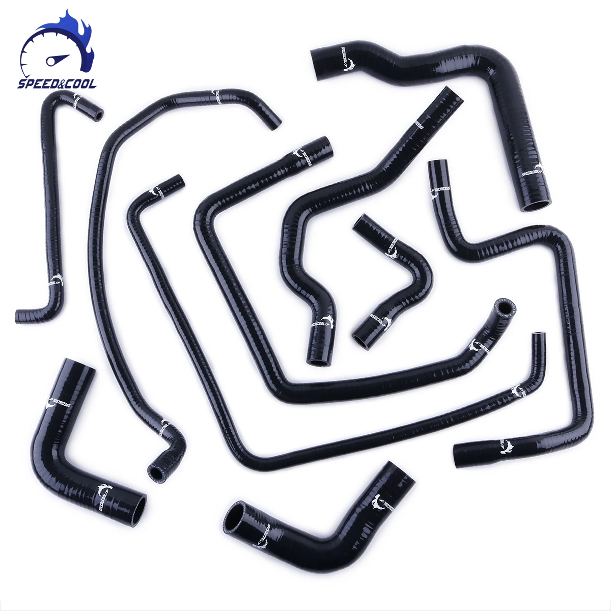 SPEED&COOL For Peugeot 205 GTI CTI 1.6L 1.9L 309 GTI Car Silicone Radiator Coolant Hose Tube Pipe Kit Pressure Temperature