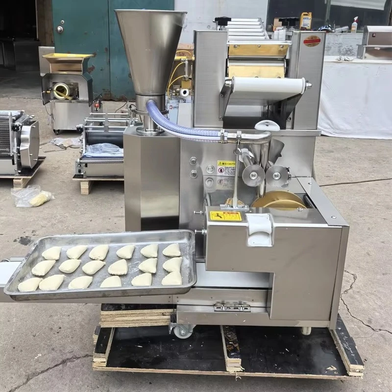 

NewMultifunction Automatic Baozi/Spring Roll/Dumpling Empanada Maker Machine New Condition Steam Heating Samosa Dumpling Machine