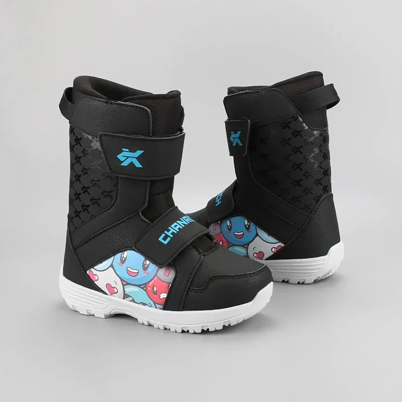 

-Junior Snowboard Boots For Winter Outdoor Playful Snowboarding Equipment Wholesale Price Cheap Snowshoes High Protect Kids Boot
