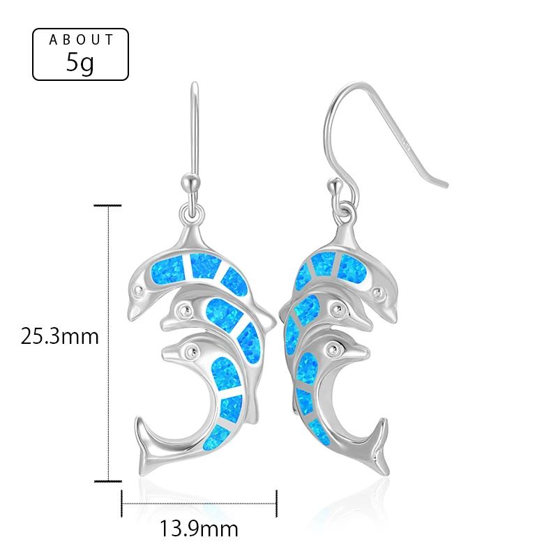 XYOP 2024 Jewelry 925 Sterling Silver Jewelry Opal earrings magnificent temperament unique stunning