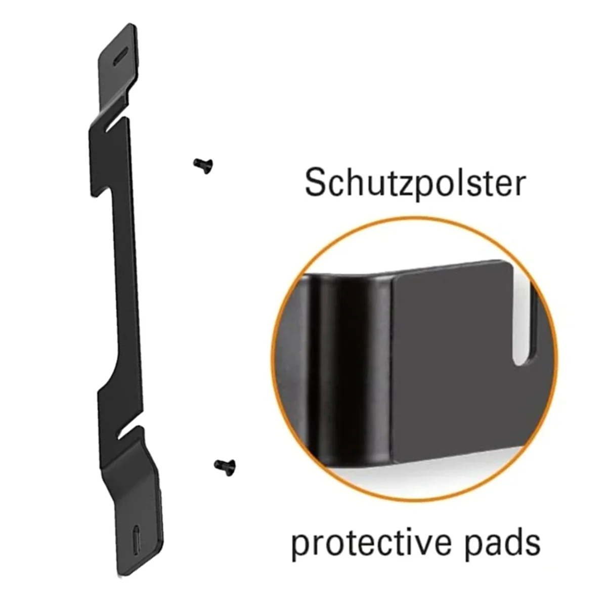 Soundbar Wall Mount Bracket Floating Style Mounting Bracket for Sonos Ray Soundbar Mount Wall Under TV Rich