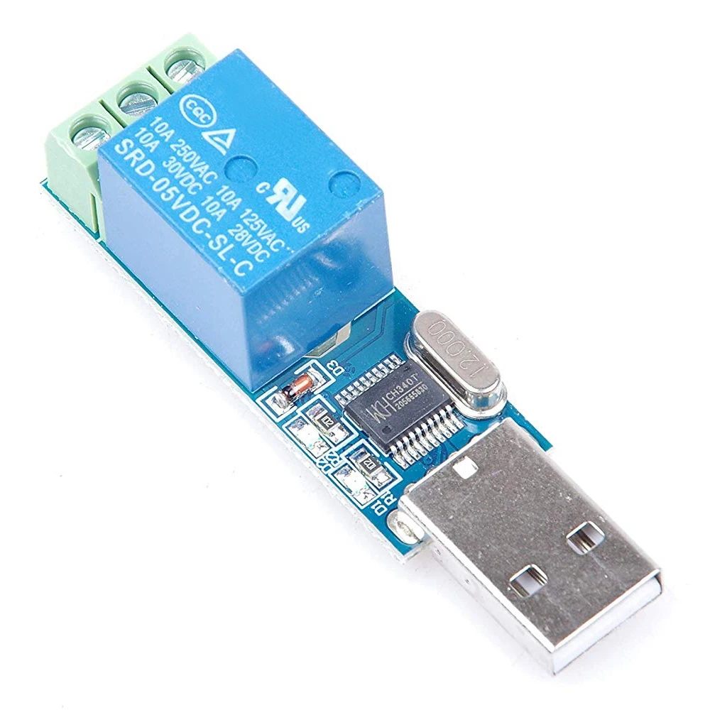 Módulo de relé usb b24b, interruptor de controle inteligente usb para conversor eletrônico tipo LCUS-1