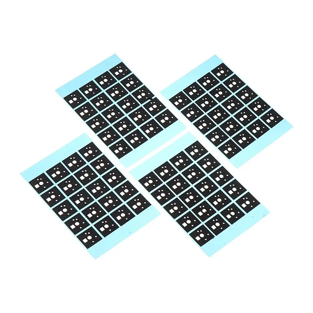 120Pcs PE EVA PORON PCB Switch Pad Sticker Universal 0.5mm Foam Material Gasket Keyboard Gasket