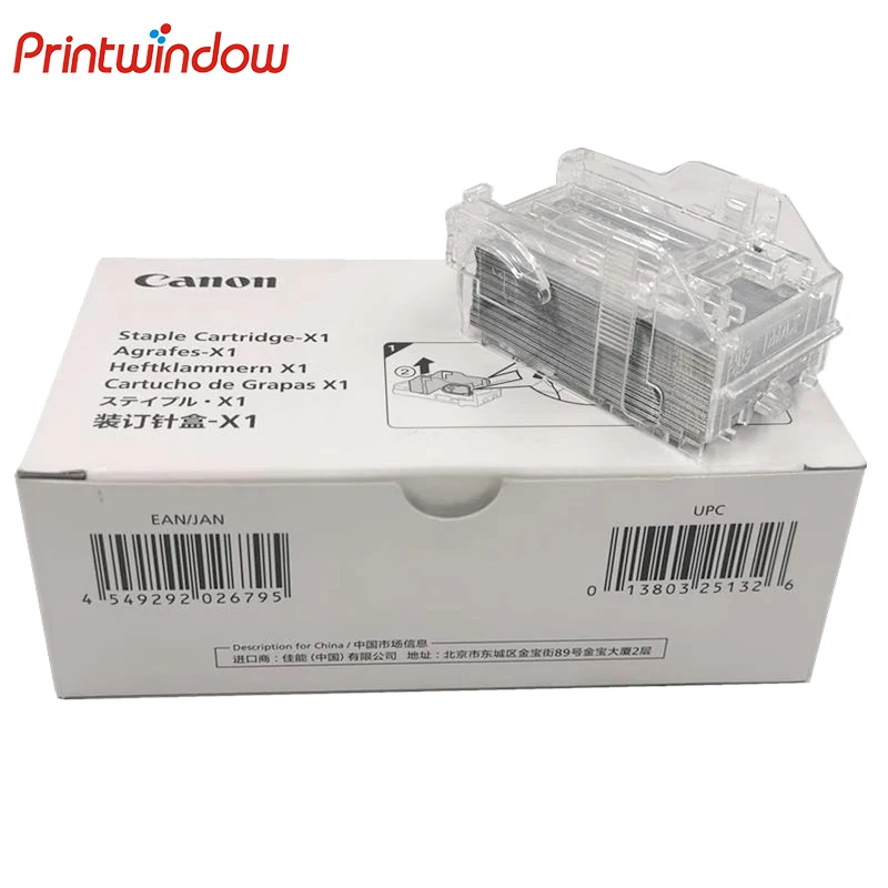 Imagem -02 - Cartucho de Grampo para Canon ir Adv 0146c001 Staple-x1 6555i 6565i 6575i 8505i 8585i 8595i C7565i C7570i C7580 Caixa de 3