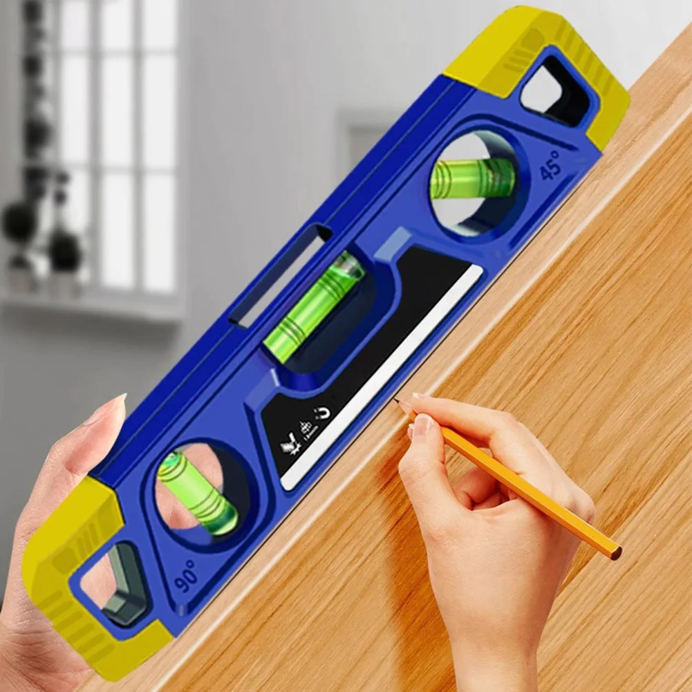 Магнитный для спиртового уровня с ударопрочными функциями. Компактный размер 23 см. Идеально подходит для проектов по обучению дома.