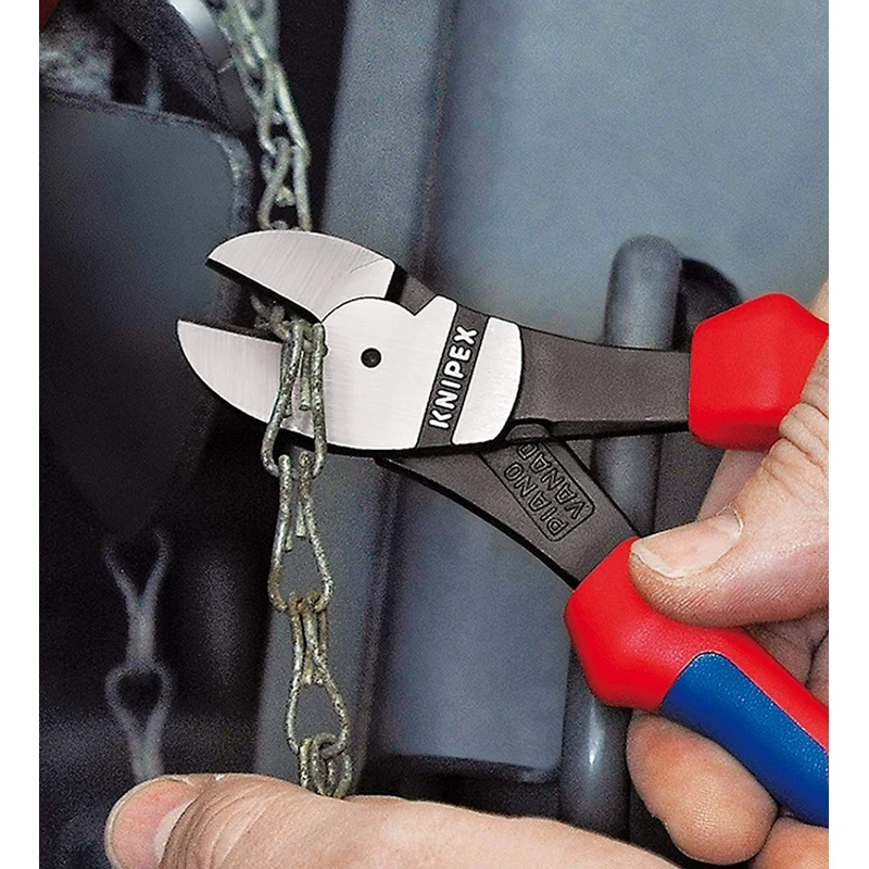 Knipex Tools High Leverage Diagonal Plier With Soft Handle Electrical Wire Cable Cutter Cutting Pliers 7402140 |160|180|200|250