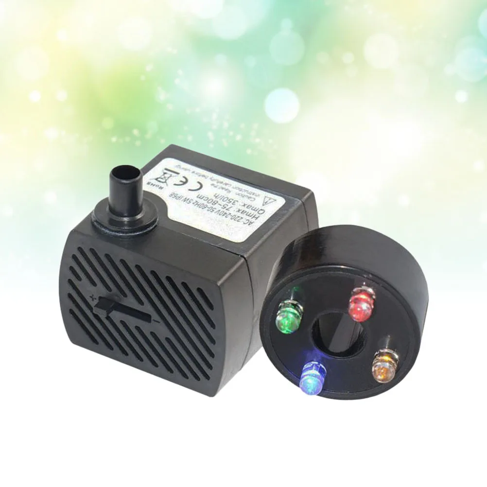 

Fish Tank Submersible Pump Aquarium Water Pump 2W Low Noise Adjustable Flow Rate Easy Clean For Fountains Ponds Hydroponic