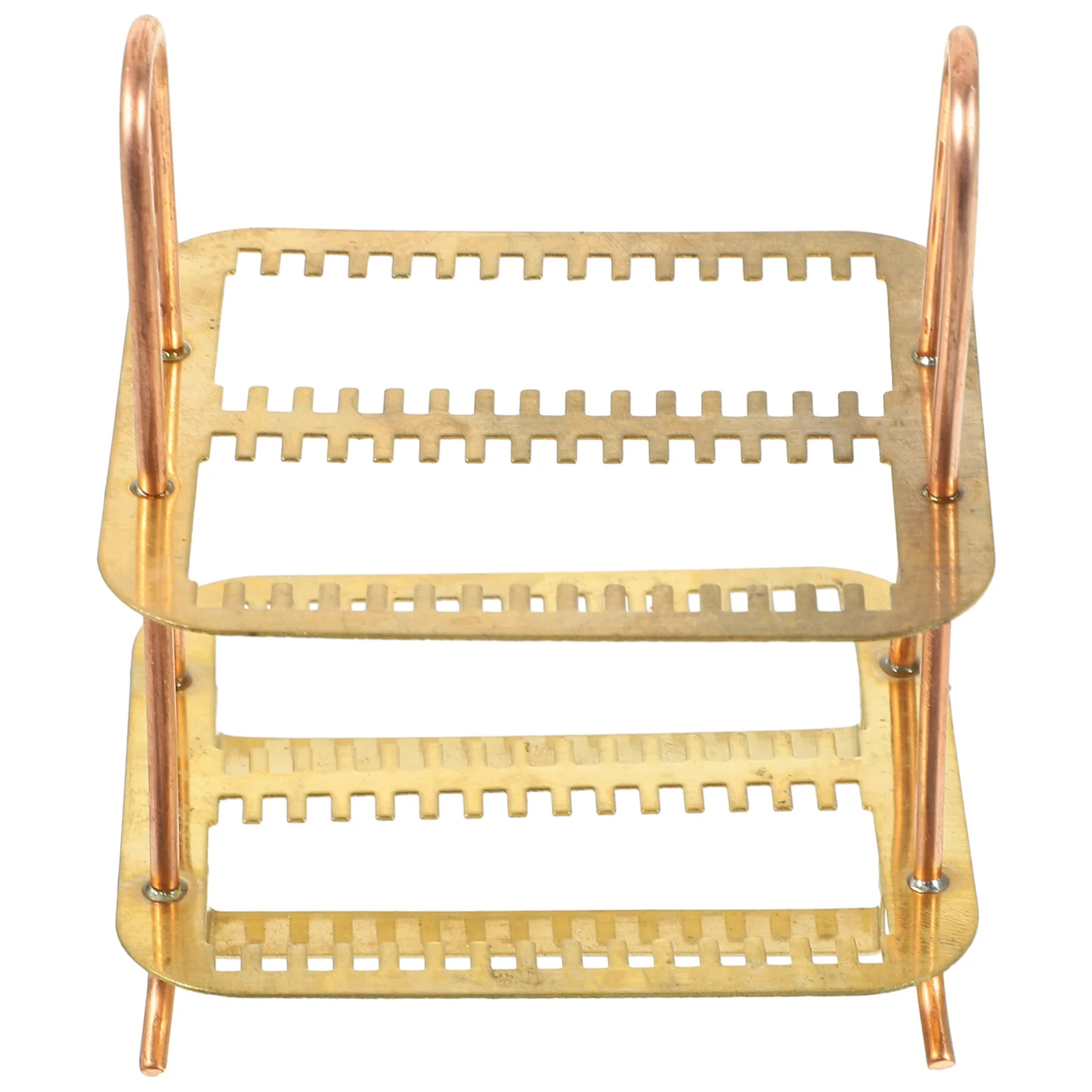 

Laboratory Microscope Slides Rack Storage Metal for Experiments Holder Staining