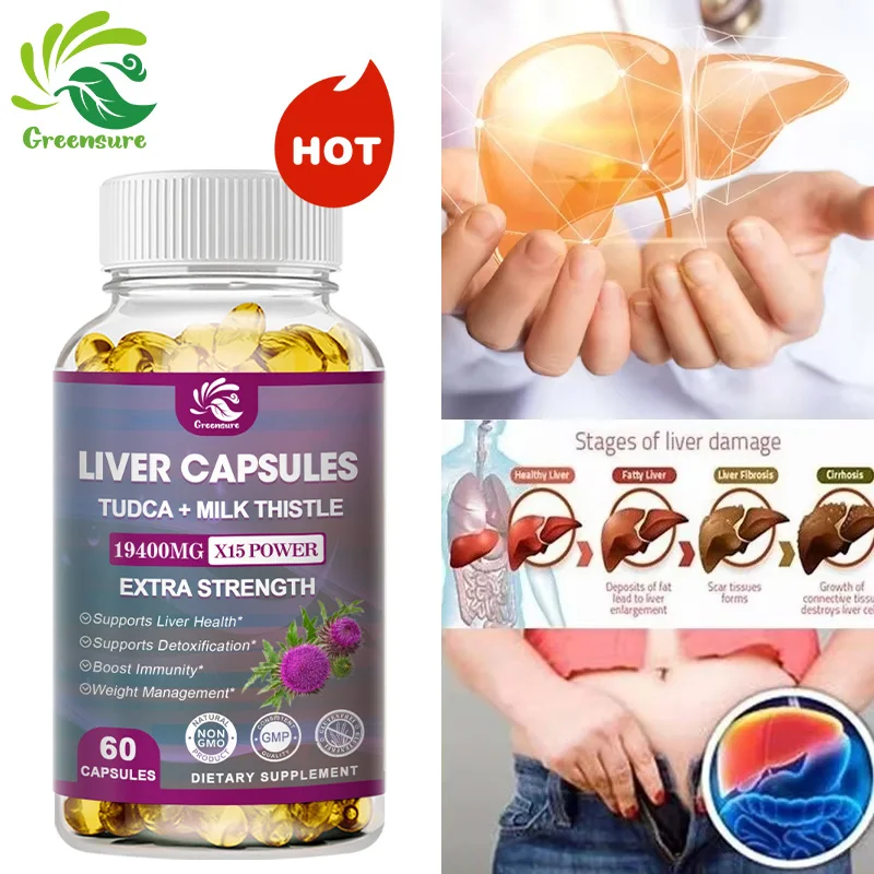 Fatty Liver Cleanse & Liver Detox Supplement - With Artichoke, Milk Thistle & Dandelion for Men & Women for Liver Support