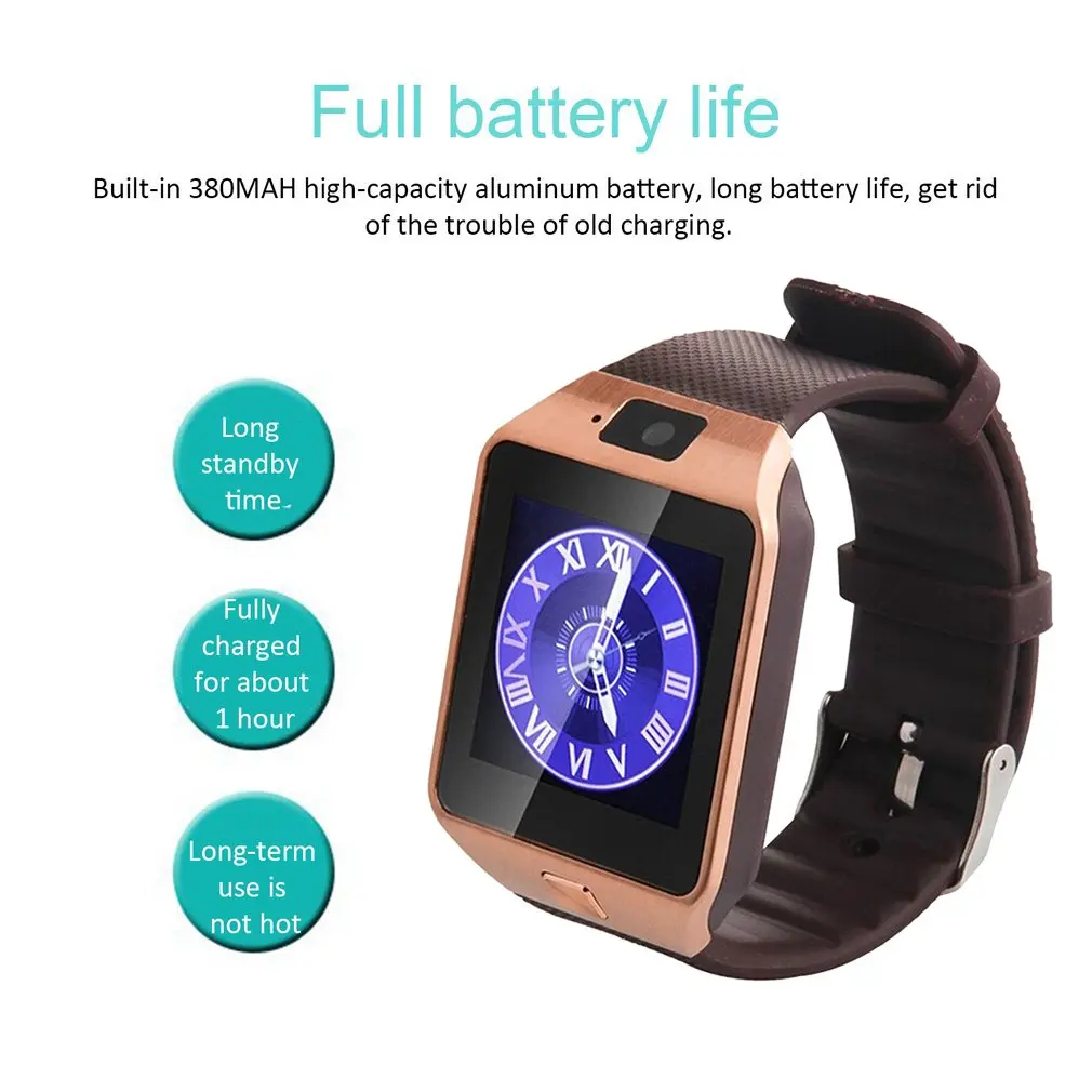 2024 New Durable And Practical Smart Watch Dz09 Smartwatch Watches For Ios For Android Sim Card Camera Smart Watch Fast delivery