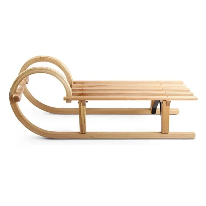 

Винтажные деревянные санки-сноуборд для катания по снегу и траве