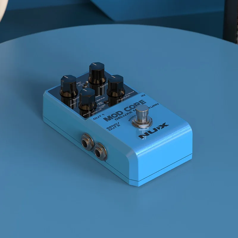 NUX MOD CORE DELUXE MKII is a modulation pedal with 8 different types