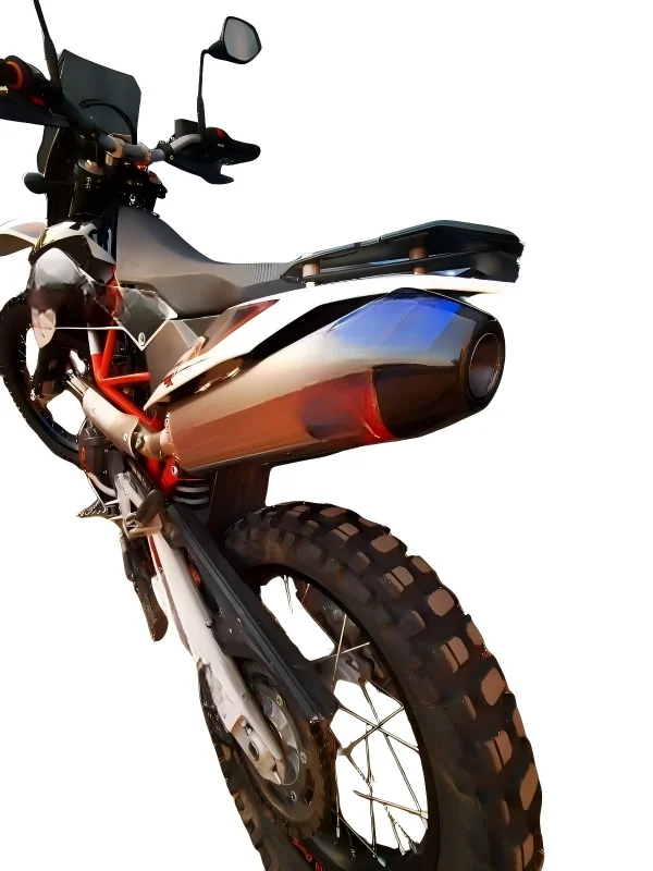 Geeignet für KTM 2023 690 Motorrad-Auspuffanlage für 690SMC und Enduro Scorpion Modelle Titan-Legierung Auspuff