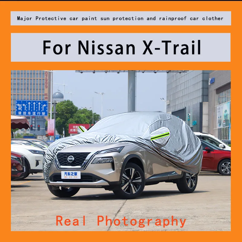 

﻿﻿For Nissan X-Trail Car Covers Outdoor Waterproof Dustproof Sun Rain Snow Protection Thick Oxford Cloth Full Outer Cover