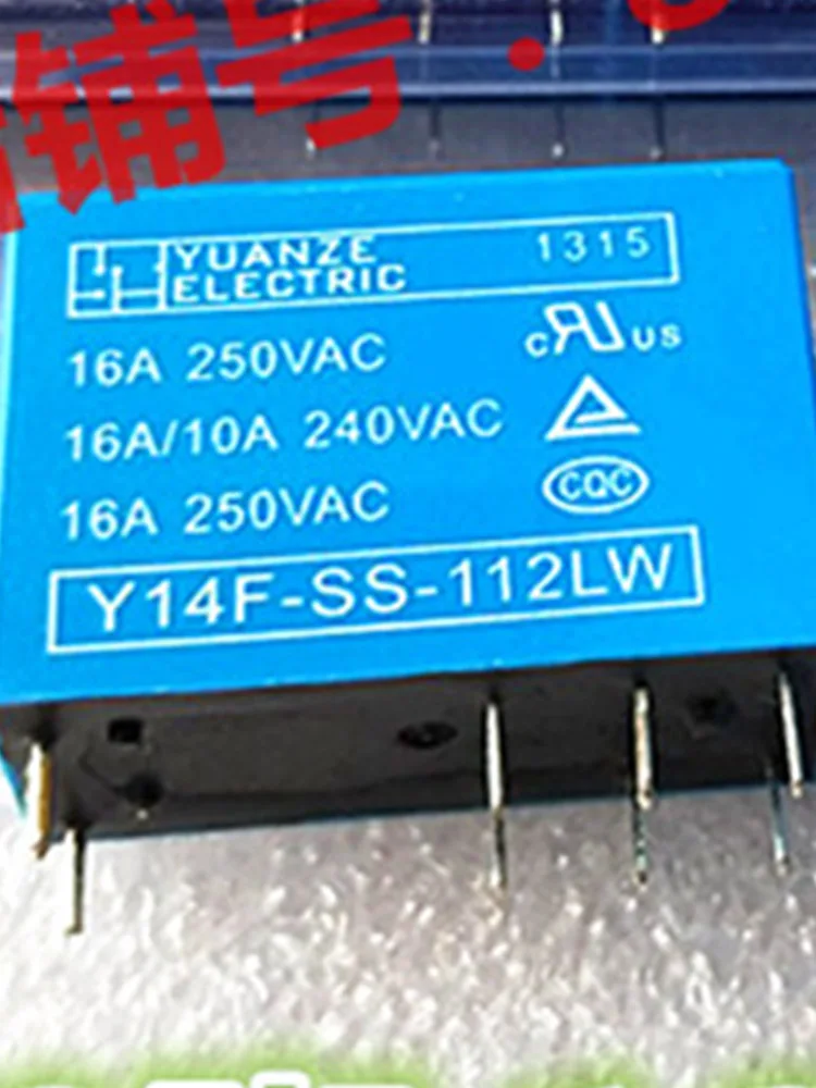 

Реле Y14F-SS-112LW 12V, 5 шт.