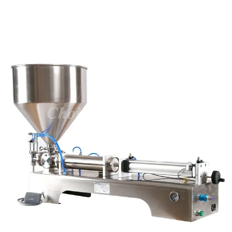 Semi-Automatic 304 Stainless Steel Single Head Filling Paste Chocolate Cream Machine Bean Paste Filling Maker