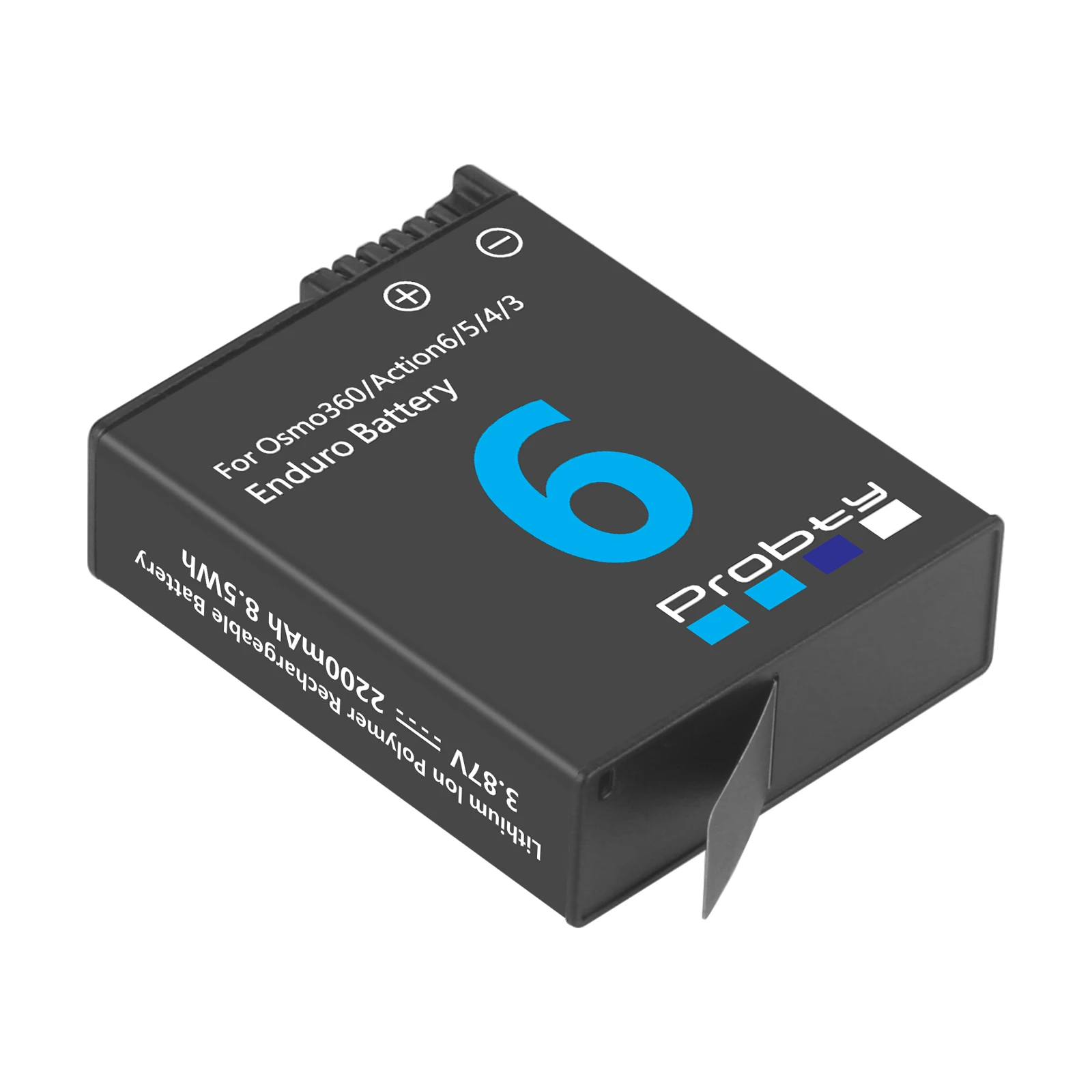 2200mAh For DJI Osmo Action 6 Enhanced Battery 5 Pro Batteries for Osmo 360 Action 3 4 5 Pro Action Camera