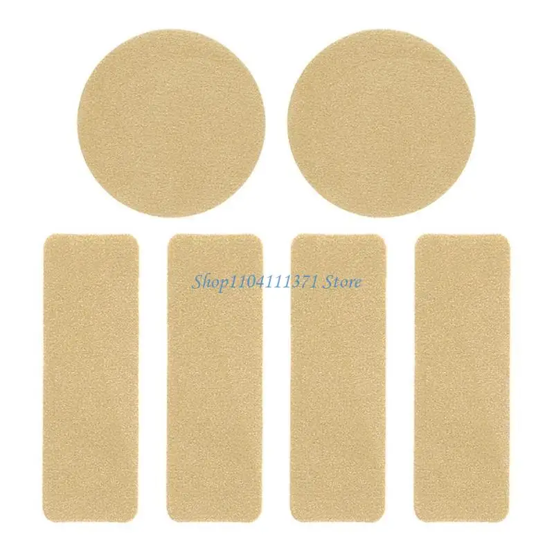 

P9FC 6Pcs Shoe Repair Patches Adhesive Sneaker Repair Patches Wear-resistant Foot Care Pad Inserts Sneakers Protector