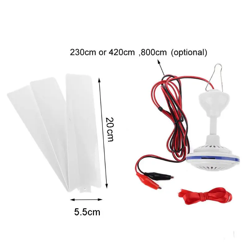 Động Quạt Trần Mini Lều Quạt Cắm Trại Ngoài Trời Vọng Lâu Lều Dropshipping