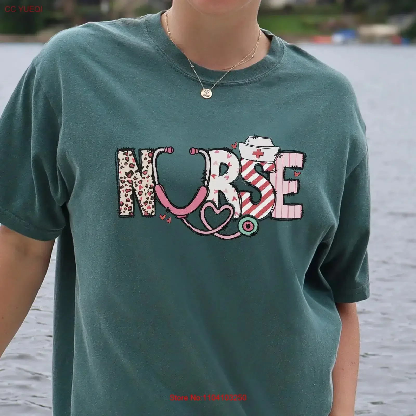 Nurse Valentine SweaT T Shirt Valentines Day Sweaters Nursing Sweater Nicu Labor Peds vintage Washed Casual fashion