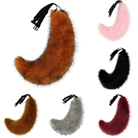 Fluffy Faux Fur Wolf Fox Tail Halloween Party Cosplay Costume