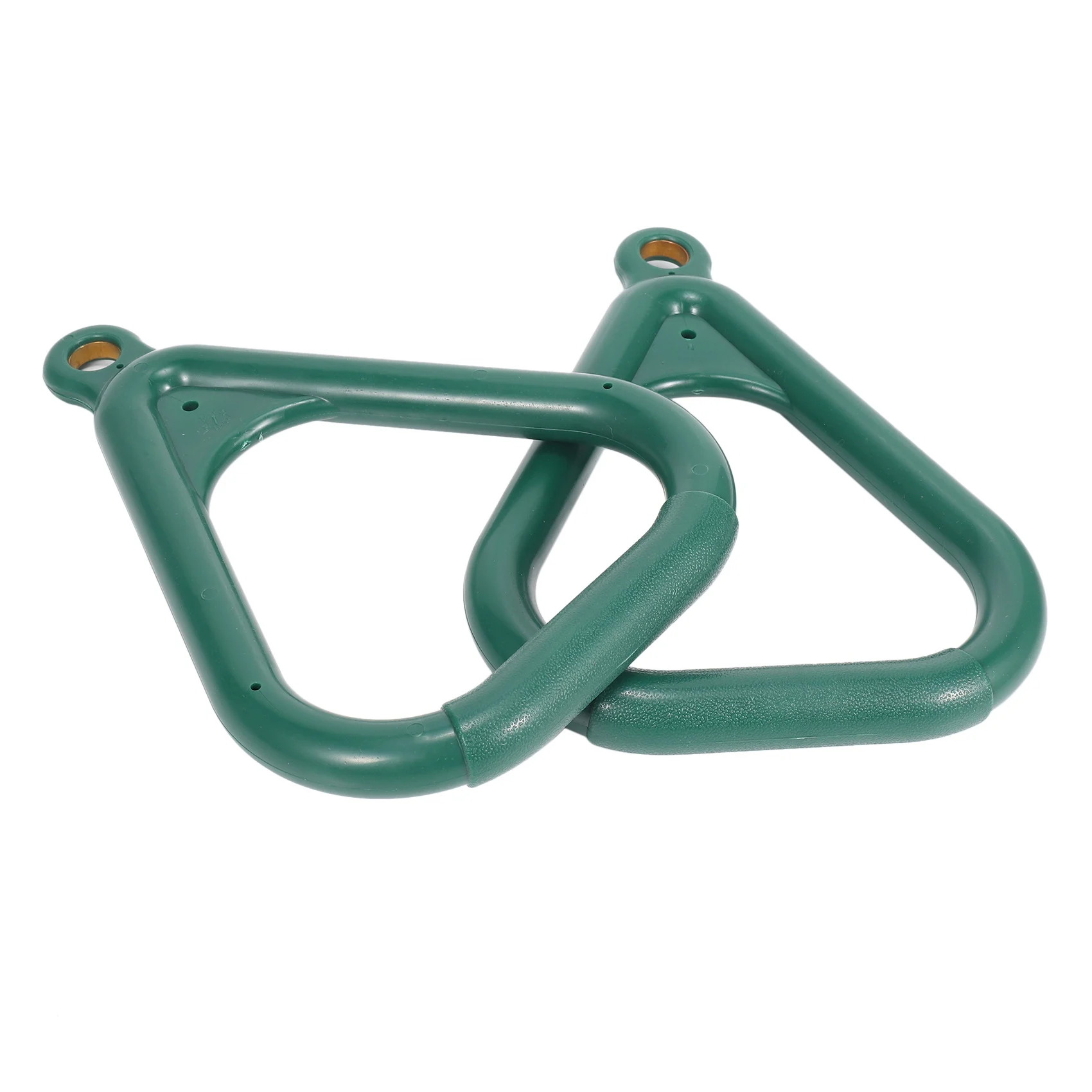 Juego de columpio con anillo trapecio, juego de parque infantil, barra trapecio, gimnasio en la jungla, barra de mono, anillo trapezoidal grande, 2 uds.