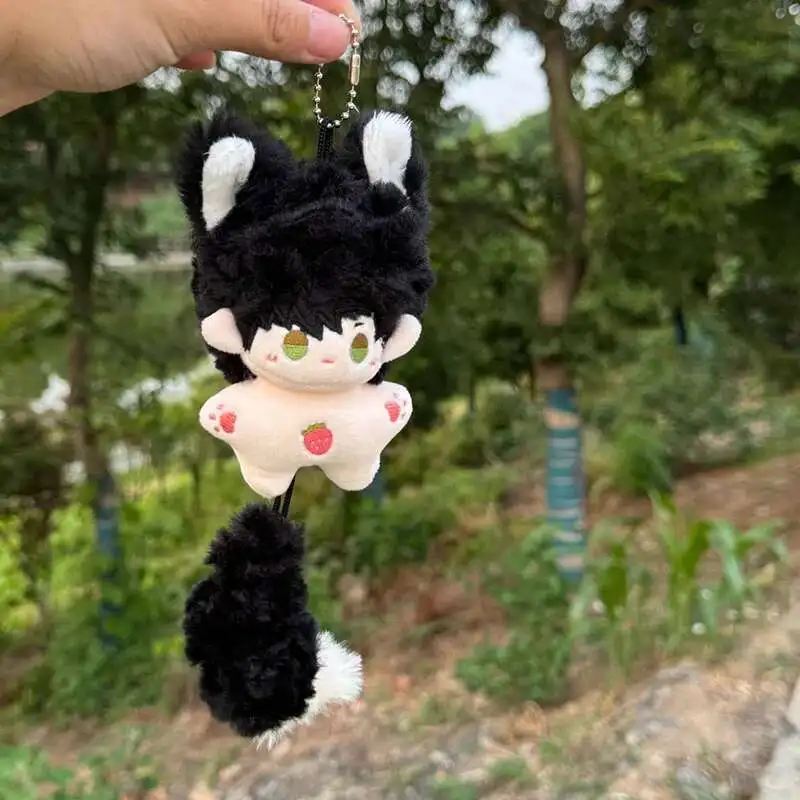 10cm Kawaii Starfish Love And Deepspace Mini Idol Fox Long Tail Cotton Doll Anime Plush Star Dolls Stuffed Figure Toys Fans Gift