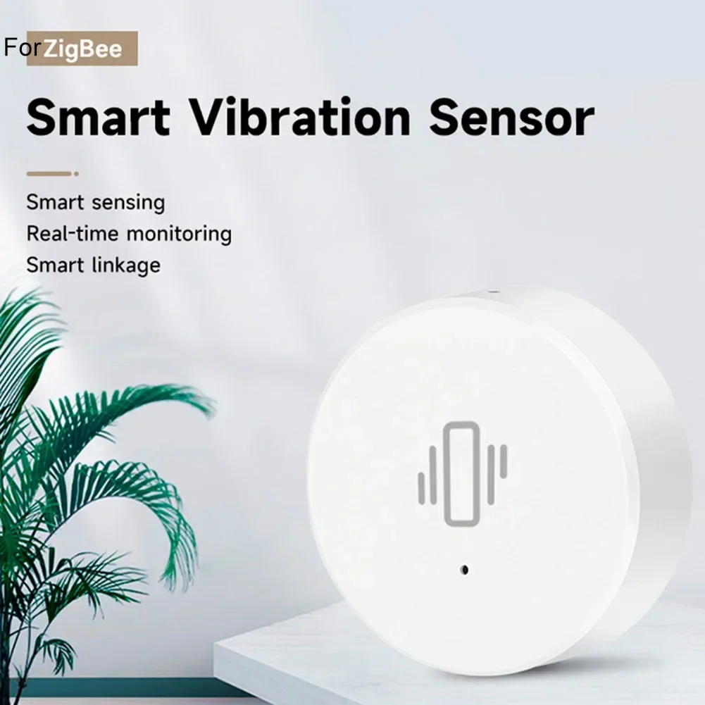 

Home Security Alarm Vibration Sensor Home Safety Motion Detection Multiple Sensitivity Settings Historical Data Recording