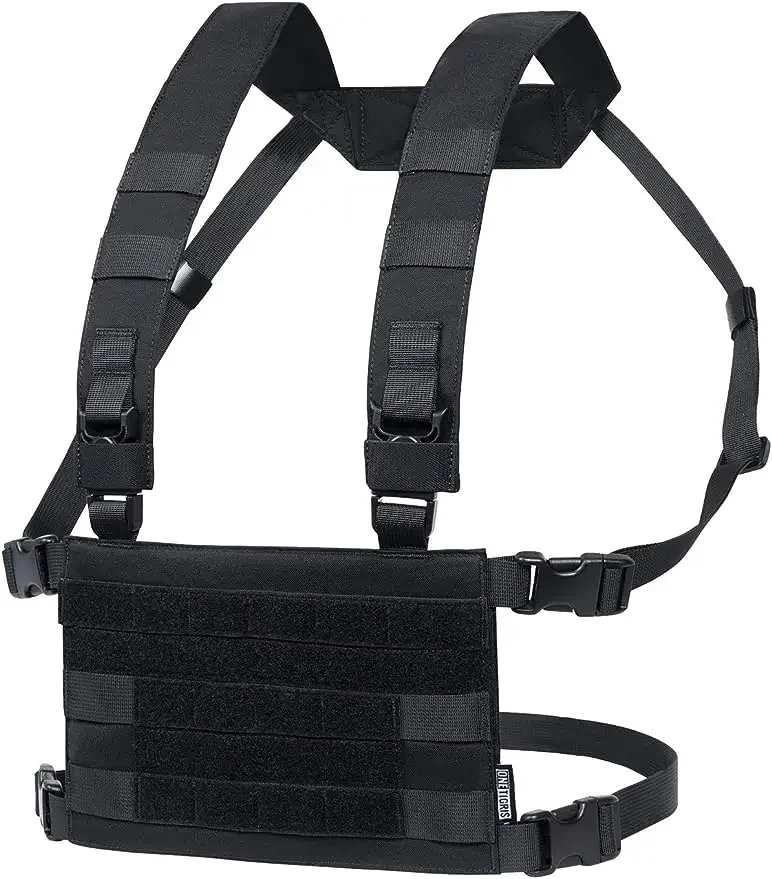 

ONETIGRIS Тактический нагрудный жилет MOLLE ROC, модульная нагрудная панель, платформа для страйкбола, военного, охоты, уличного снаряжения