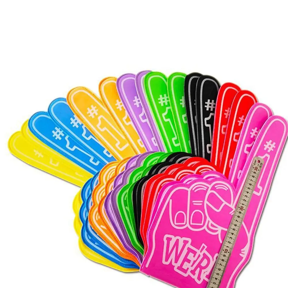 

1 шт. гигантские пенопластовые перчатки для рук поддержки черлидинга, вдохновляющие атмосферы, пенопластовые перчатки для мероприятий, реквизит для поддержки, спортивные аксессуары