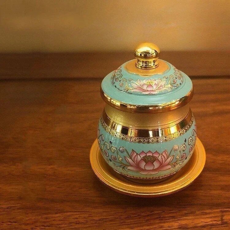 Holy Water Cup Buddhist Temple Buddha Tribute Cup Household Buddha Cup Decor