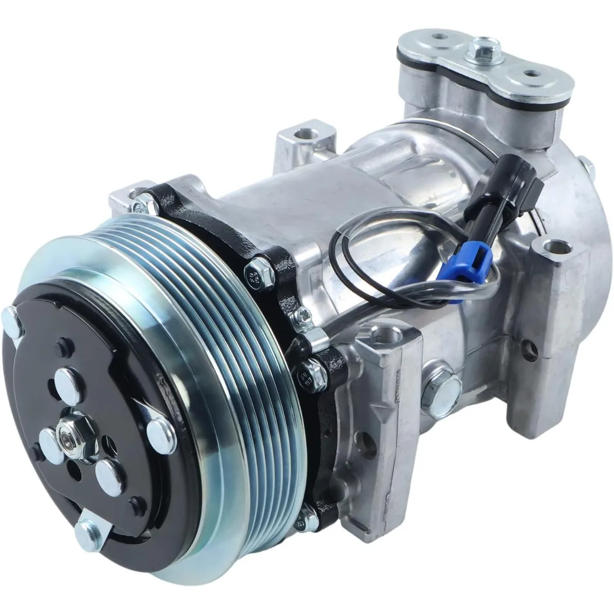 Compresor de Aire Acondicionado de 12V 7H15 F69-6002-122 4040 4792 4425 Compatible con Camiones Kenworth T600 T800 W900