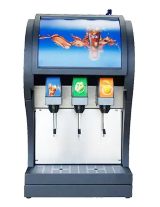 Coke Post Mix Soda Fountain Dispenser With 3 Valves