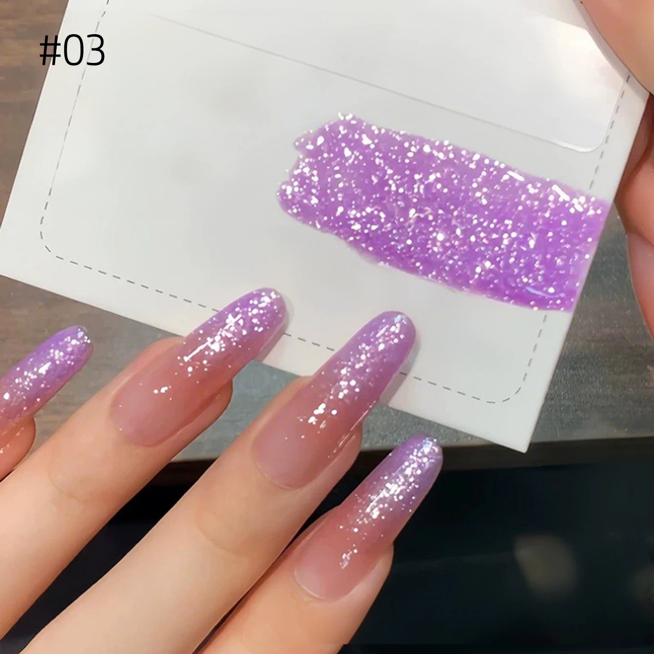 MIANEL 10ml Snowflake Glitter - Nail Art Trend 2026 ulasan dan harga