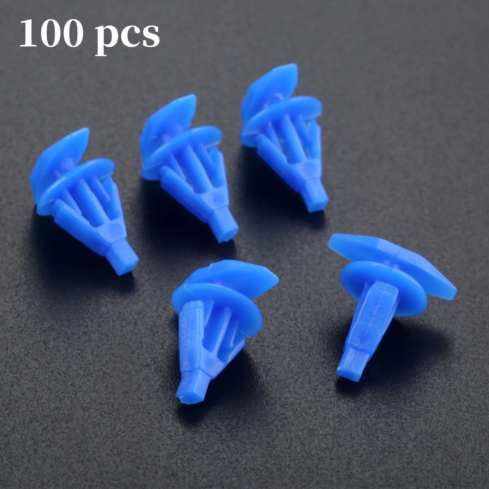 100PCS Auto Fasteners Car Door And Window Sealing Strip Weatherstrip Retainer Clips For VW Honda Toyota Nissan Universal