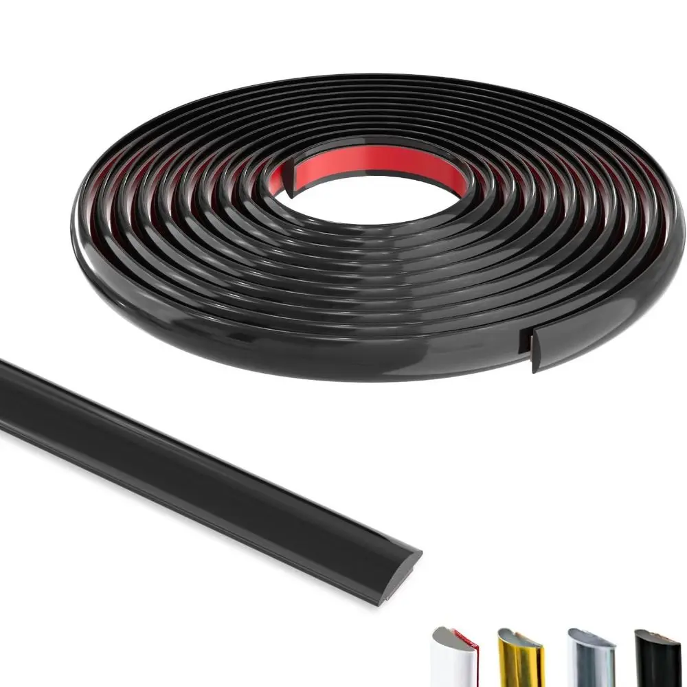 

Self Adhesive Molding Trim Flexible Peel and Stick Wall Decoration Strip Waterproof High-Gloss Corner Protector Tile Edge