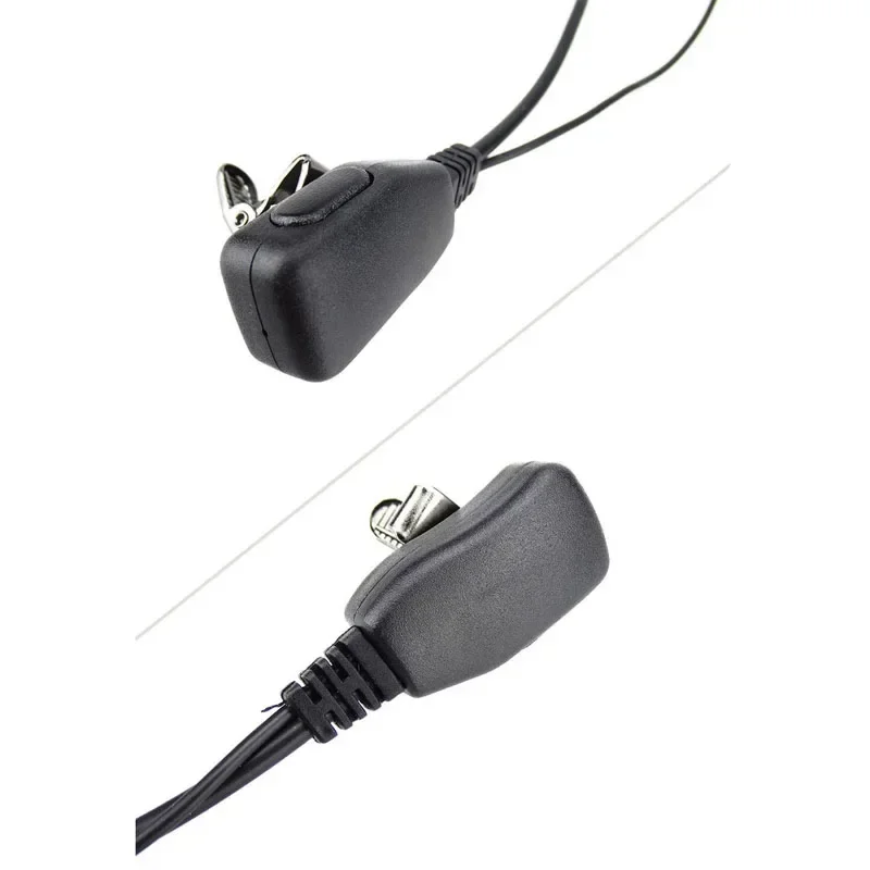 Motorola 2-pin oorhaak PTT Mic Microfoon Oortelefoon Headset Voor EP450 EP350 CP040 GP300 GP88S CP140 CP160 CT150 HYT TC-500 Radio