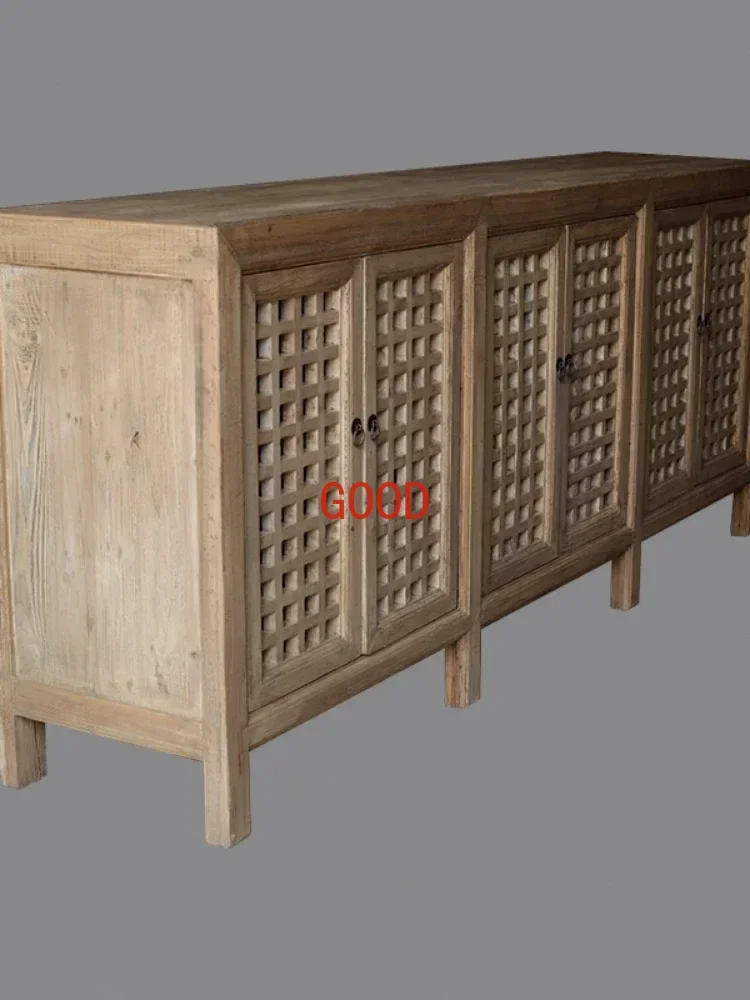 Solid Wood Sideboard Simple Custom