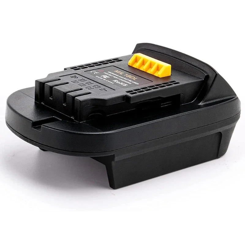 

MIL18DL Battery Adapter Converter for Milwaukee 18V Li-ion Battery Convert to For Dewalt 18V 20V Li-ion Battery Power Tools