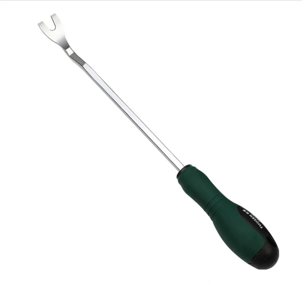 Multi-purpose Pry Bar Rubber-coated Handle Anti Slip Door Panel Buckle Extractor Durable Trim Panel Fastener Remover