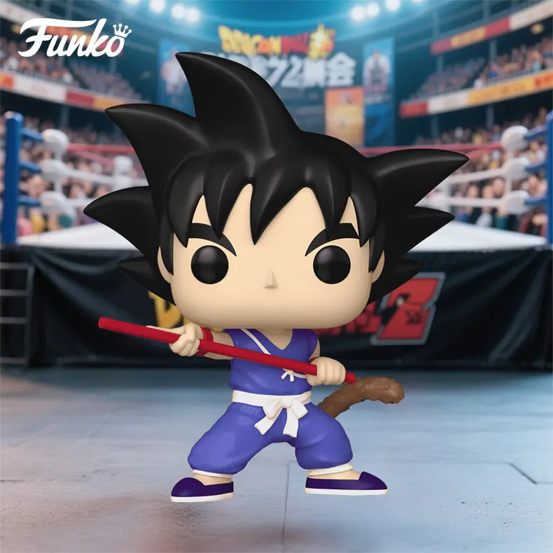 Funko Pop Dragon Ball Goku Action Figure Glow In Dark Collectible Model Toy Desktop Decoration For Anime Fans